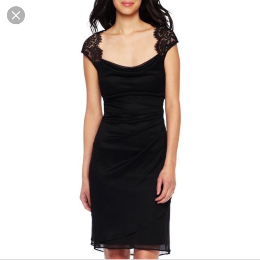 Sexy black dress